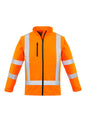 Womens Hi Vis NSW Rail X Back 2 In 1 Softshell Jacket - Orange