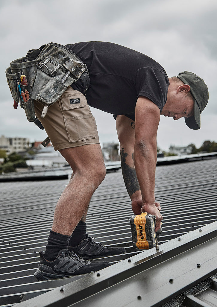Mens Essential Stretch Cargo Shorts