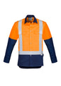 Mens Industrial Long Sleeve Shirt - Shoulder Taped
