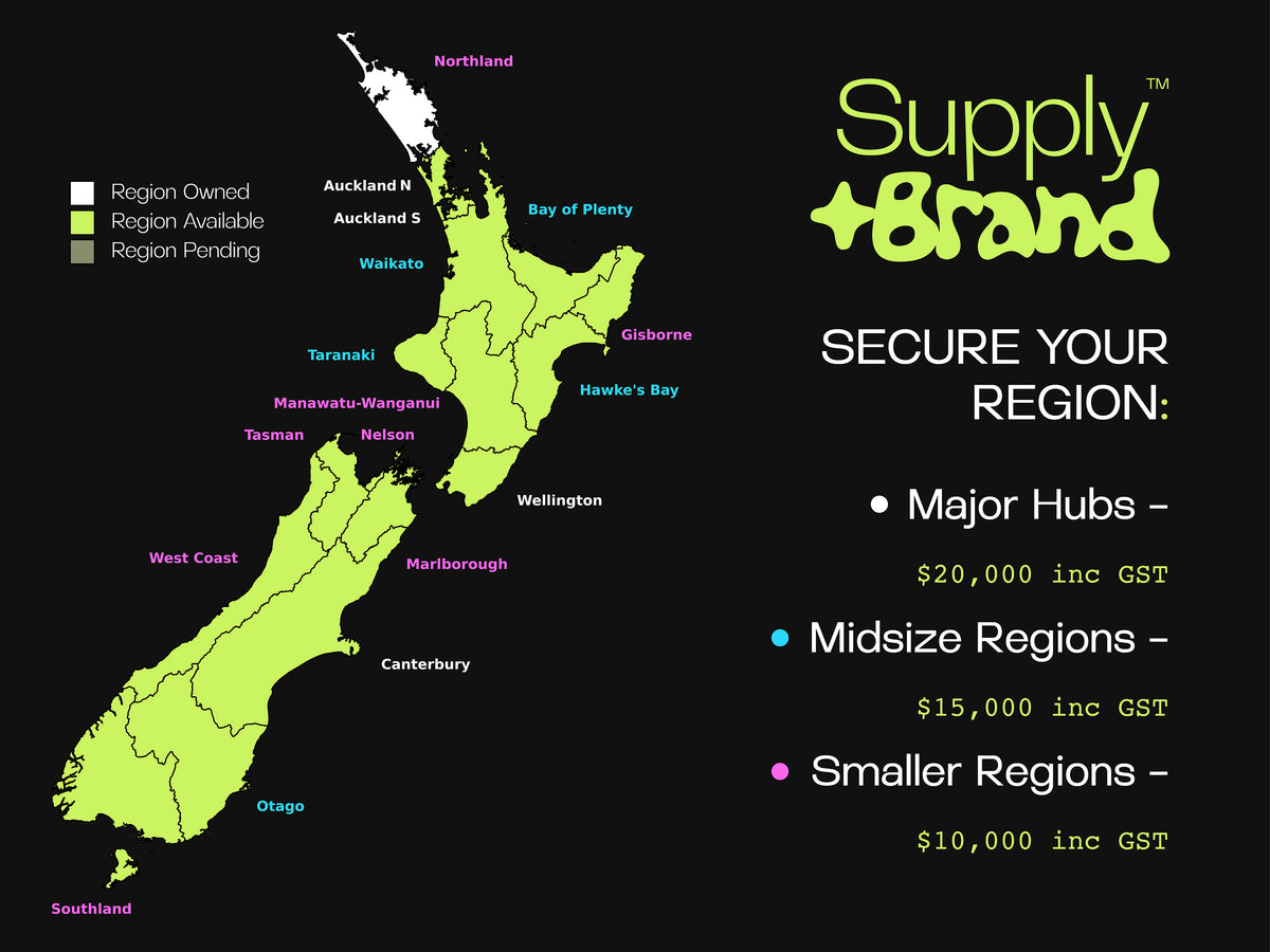 Own a Supply + Brand Region – Supply+Brand